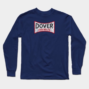 Dover Fan Belts (Original Design - Dark Navy - Worn) Long Sleeve T-Shirt